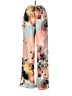 Melissa Paige Floral Orange Casual Pants Size M - photo 2