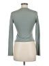 Mark Edwards Green Long Sleeve Top Size M - photo 2