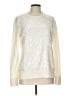 Kate Spade New York Metallic Ivory Pullover Sweater Size L - photo 1