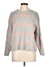 Vigoss Stripes Gray Pullover Sweater Size L - photo 1
