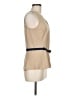 Ann Taylor Tan Sleeveless Blouse Size M - photo 4