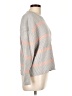 Vigoss Stripes Gray Pullover Sweater Size L - photo 4