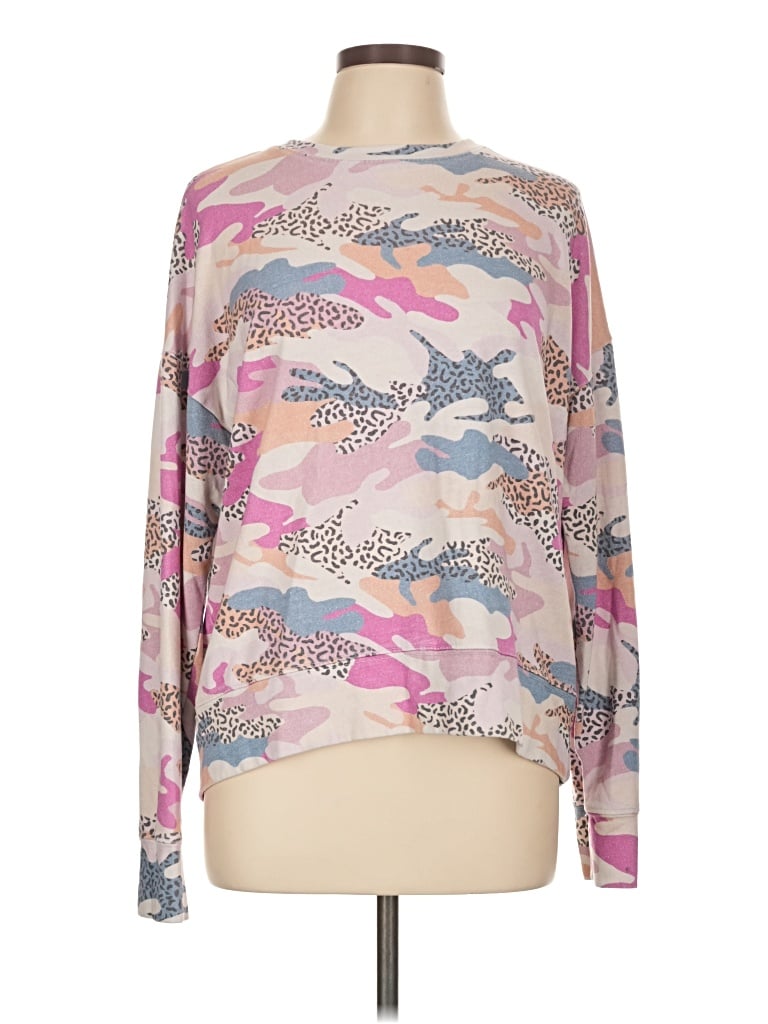 Pre-owned Sundry Sweatshirt In Pink