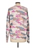 Sundry Animal Print Camo Pink Sweatshirt Size Lg (3) - photo 2