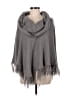 Xhilaration 100% Acrylic Gray Poncho Size M - photo 1