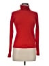 J.Crew 100% Cotton Red Long Sleeve Turtleneck Size M - photo 1