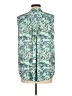 Charter Club 100% Polyester Teal Sleeveless Blouse Size L - photo 2