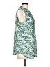 Charter Club 100% Polyester Teal Sleeveless Blouse Size L - photo 4