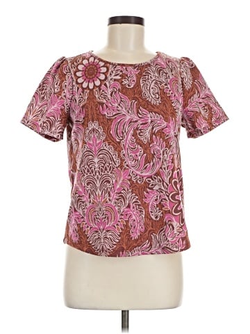 By Anthropologie Short Sleeve Blouse (view 1)