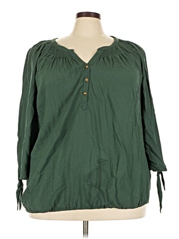 DressBarn 3/4 Sleeve Blouse (view 1)
