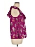 St. John's Bay Purple Short Sleeve Blouse Size L - photo 4