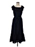 DKNY 100% Polyester Black Casual Dress Size 8 - photo 1