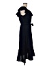DKNY 100% Polyester Black Casual Dress Size 8 - photo 4