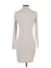 Old Navy Solid Ivory Casual Dress Size M - photo 2