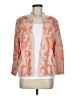 MING WANG Orange Cardigan Size M (estimated) - photo 1