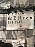 Frank & Eileen 100% Cotton Checkered-gingham Gray Long Sleeve Button-Down Shirt Size S - photo 7