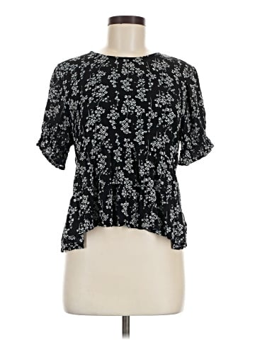Paper Crane Short Sleeve Blouse (view 1)