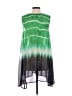 Rafaella Tie-dye Green Casual Dress Size M - photo 2