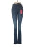 Express Graphic Blue Jeans Size 6 - photo 1
