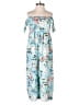 Cotton On Floral Blue Jumpsuit Size S - photo 1