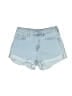 PacSun Blue Denim Shorts Size 25 waist - photo 1
