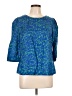 Boden Blue 3/4 Sleeve Top Size 10 (petite) - photo 1