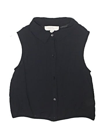 Zara Sleeveless Button-Down Shirt (view 1)
