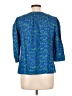 Boden Blue 3/4 Sleeve Top Size 10 (petite) - photo 2