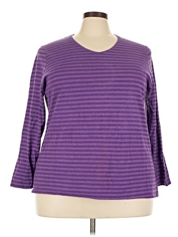 Just My Size 3/4 Sleeve T-Shirt (view 1)