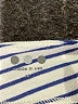Three Dots Stripes Blue Casual Dress Size M - photo 7