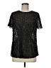 ASOS 100% Polyester Black Short Sleeve Blouse Size 6 - photo 1
