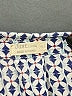 Just Living Print Blue Long Sleeve Blouse Size S - photo 7