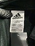 Adidas 100% Polyester Black Zip Up Hoodie Size 10 - 12 - photo 3