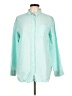 L.L.Bean Teal Long Sleeve Button-Down Shirt Size L - photo 1