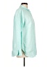 L.L.Bean Teal Long Sleeve Button-Down Shirt Size L - photo 4