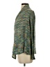 Absolutely Famous 100% Polyester Green Cardigan Size S - photo 5