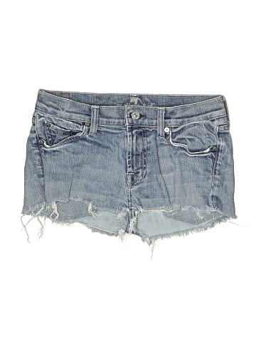 7 For All Mankind Denim Shorts (view 1)
