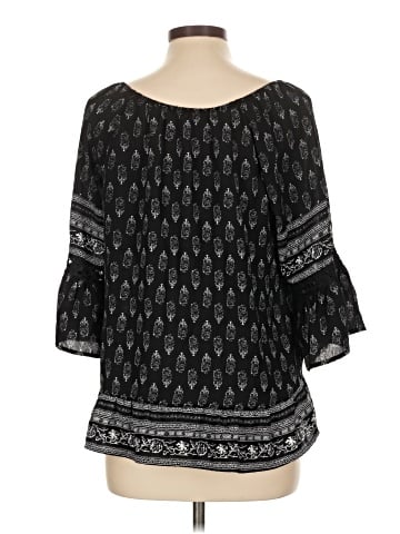 Maurices 3/4 Sleeve Blouse (view 2)