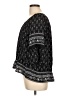 Maurices 100% Polyester Black 3/4 Sleeve Blouse Size L - photo 5