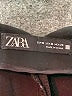 Zara Solid Black Dress Pants Size M - photo 7