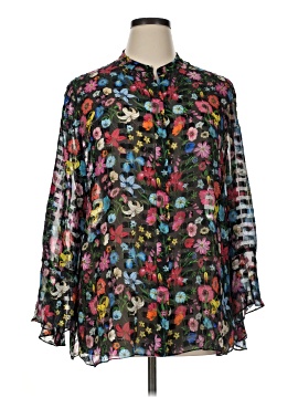 Elie Tahari Long Sleeve Blouse
