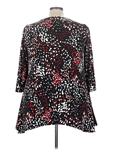 JM Collection 3/4 Sleeve Blouse (view 2)
