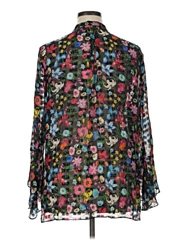 Elie Tahari Long Sleeve Blouse (view 2)