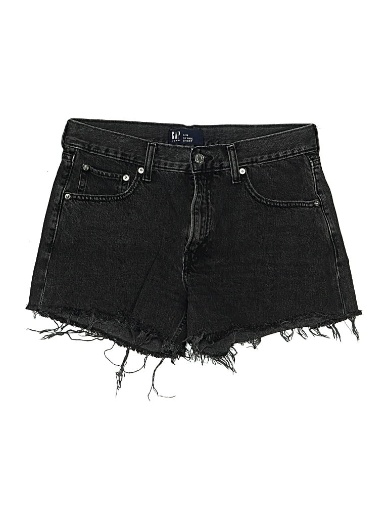 Pre-owned Gap Denim Shorts In Black