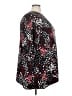 JM Collection Black 3/4 Sleeve Blouse Size 2X - photo 4