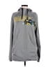 Nike 100% Polyester Gray Pullover Hoodie Size M - photo 1