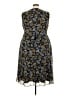 Anne Klein 100% Polyester Paisley Blue Casual Dress Size 24W - photo 2