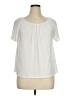 Coin 1804 Ivory Short Sleeve Blouse Size XL - photo 1