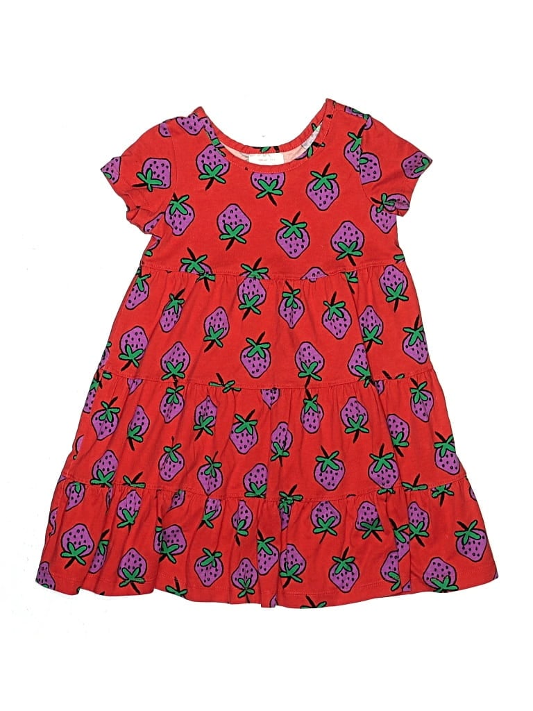 Pre-owned Hanna Andersson Kids' Dress In Red