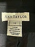 Ann Taylor 100% Rayon Black Coat Size 10 - photo 6